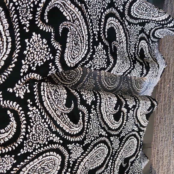 bishop + young Aeries Paisley Print Dress Size Medium - Picture 5 of 16